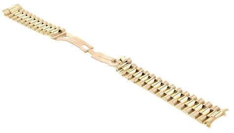 rolex gold band|18k gold watch band.